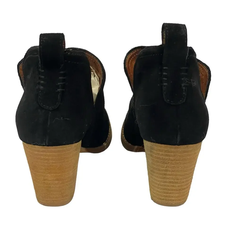 Jeffrey Campbell Rosalee Ankle Booties - Black - 6
